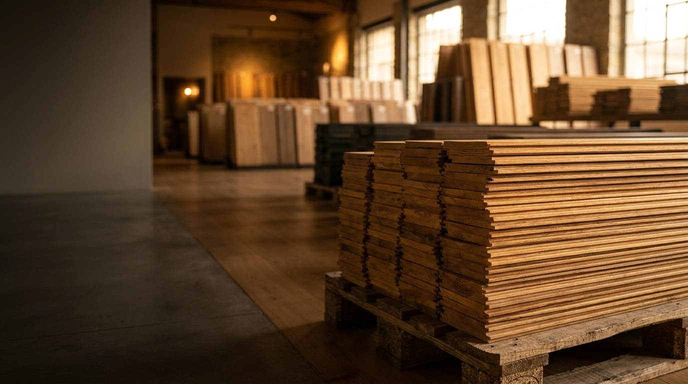 Stock di rovere in pronta consegna